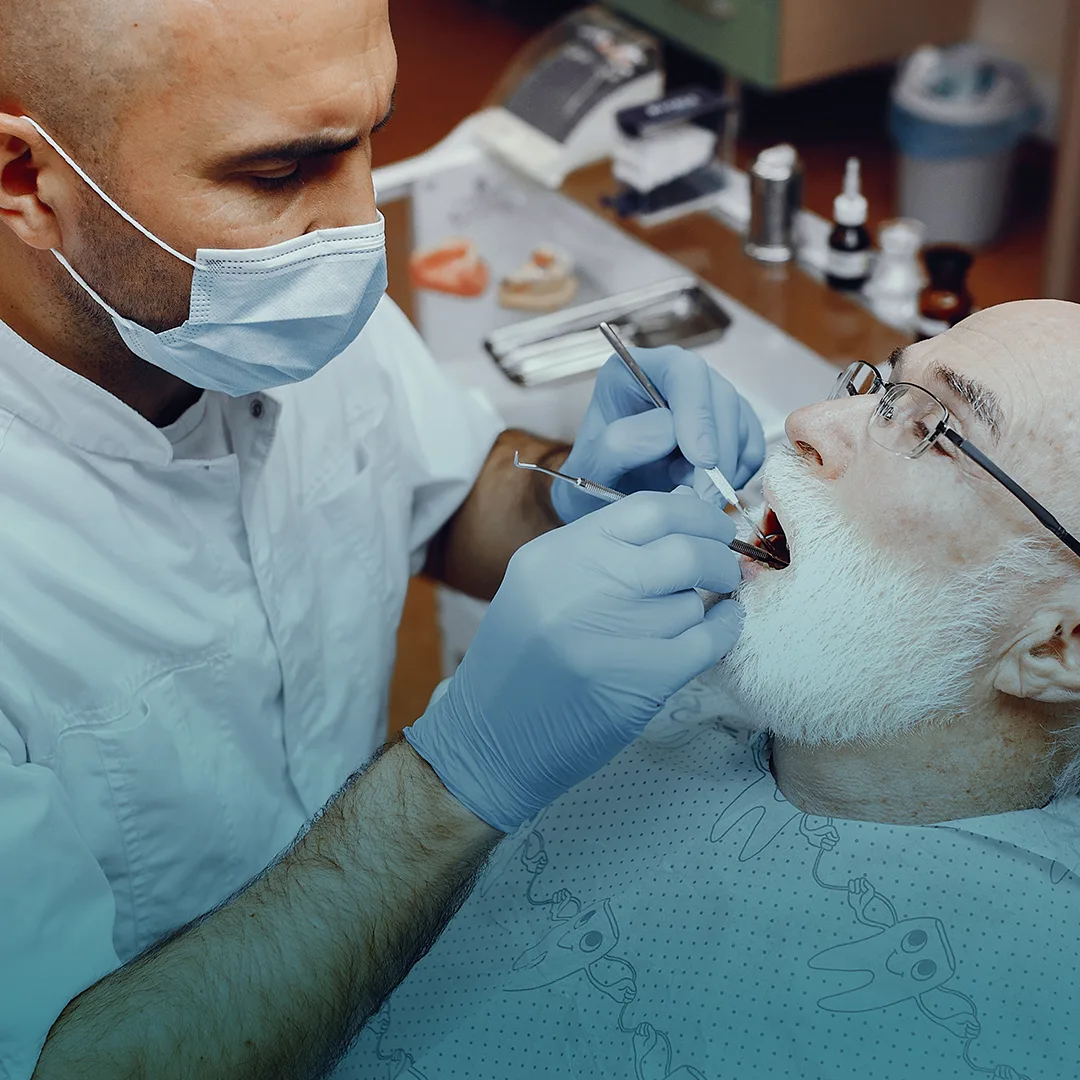 Implant supported dentures at Smile Design Team